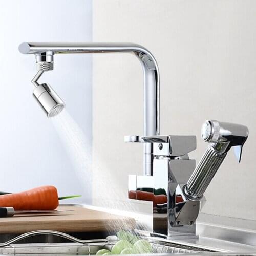 Kitchen Faucet Water Saving High Pressure Bubbler Nozzle Tap Adapter Bathroom Sink Spray Bathroom Shower Rotatable Accessories