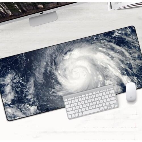 Extra Large Planet Shiny Keyboard Mouse Pad Starry Night Computer Mousepad XL Big HD Pattern Custom Rubber Office Desk Mice Pad