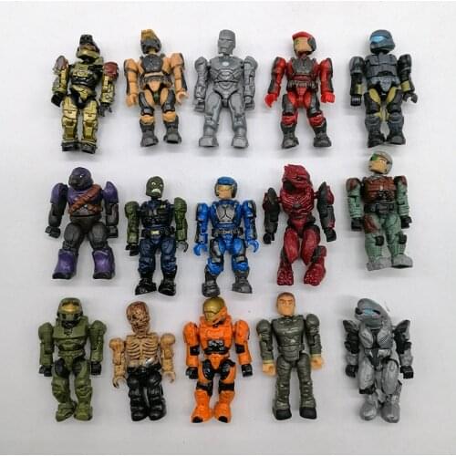 Hasbro HALO Action Figure Doll Blocks Toy Collection Children Gifts