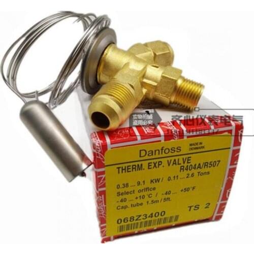 Expansion Valve Ts2 068Z3400 Replaceable Core Cold Storage Expansion Valve Internal Balance R404A