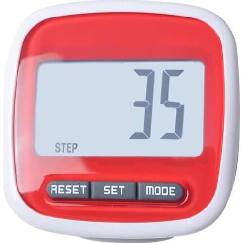 Walking Step Counter 3D Pedometer Waterproof Multi-Functional Movement Calories Counting LCD Display Running Fitness Equipments