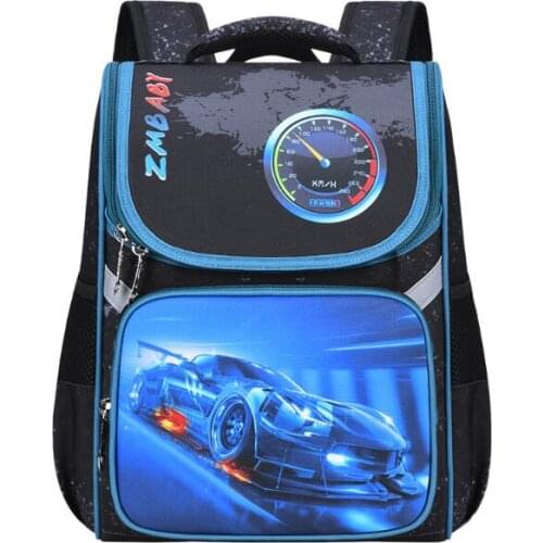 School Bag For Children Pupils Space Backpack Boys And Girls 1-3-6 Grade Kids Waterproof And Burden-reducing Backpack Mochila
