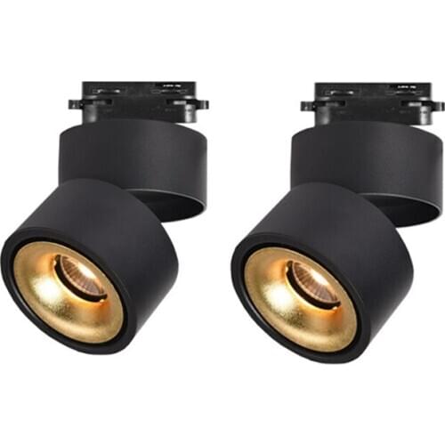 Nordic COB track light 7W 12W 15W AC85-265V daily lighting living room bedroom corridor spotlight