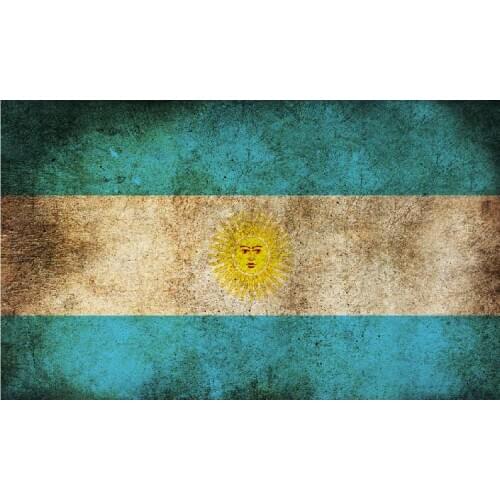 KAFNIK,Custom Argentina do the old Flag Retro National Flag 14*21cm/30*45cm/60*90cm(2*3ft)/90*150cm for home Decorative