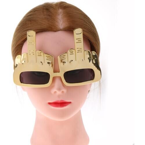 Funny Sunglasses Middle Finger Gesture Eyegalsses Party Fun Do Dress Up