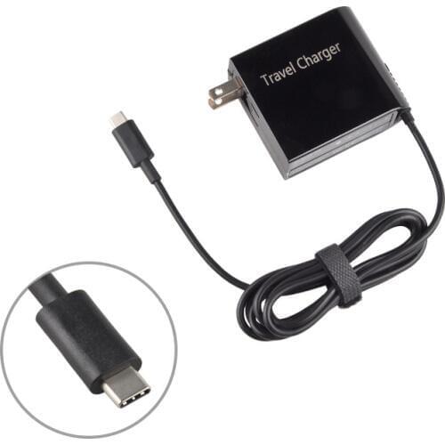5V 9V 12V 15V 20V 65W Type C Laptop Mobile Phone Power Adapter Charger for Lenovo Asus HP Dell Xiaomi Huawei Google US Plug