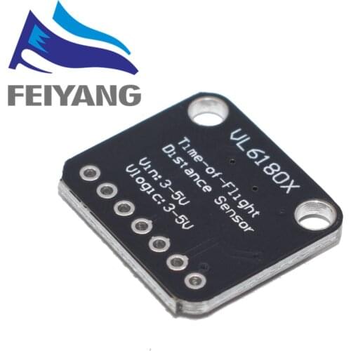 10PCS VL6180 VL6180X Range Finder Optical Ranging Sensor Module for Arduino I2C Interface 3.3V 5V gesture recognition