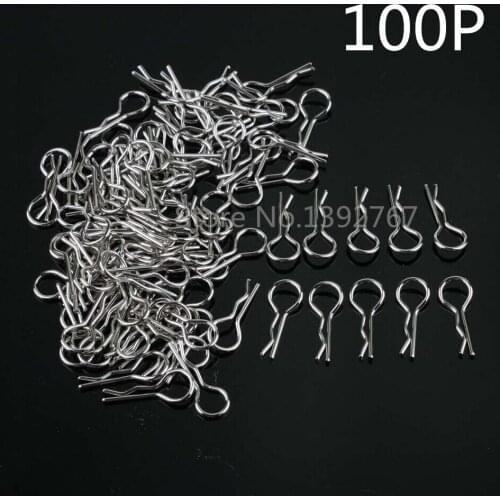 100Pcs/Lot 81013 HSP Parts Body Clips For 1/8 1/5 Scale Models RC Car Redcat Himoto HPI Remote Control Cars Baby Toy