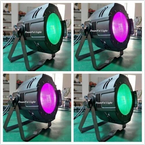 18PCS 200w RGBW led par cob dmx led wash lyre indoor par led 200w