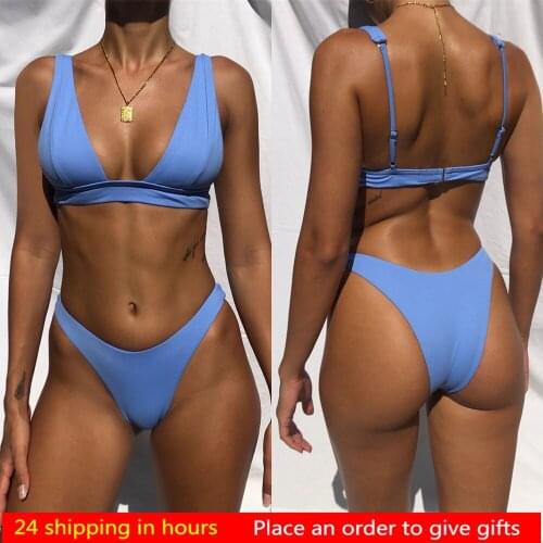 2021 Mujer Bathers Sexy Micro Bikini Set Push up Swimwear Women Neon Swimsuit Female Bathing Suit Brazilian Mini Bikinis