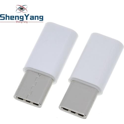 5pcs Mini Converter Micro Usb To Type C Jack Adapter For Phone Support Charging Transmission Type-C Splitter Wide Compatibility