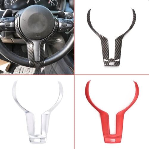 For BMW F20 F22 F21 F30 F32 F33 F36 F06 F12 F13 X2 X5 F15 X6 F16 M-Sport,ABS Car Steering Wheel Cover Trim,Interior Accessories
