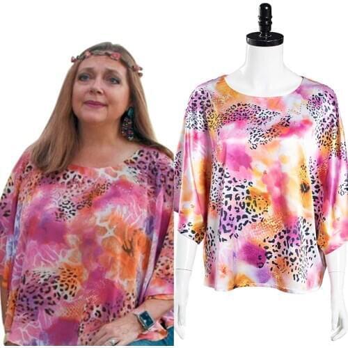 Fast delivery Tiger King Carole Baskin Cosplay Costume Top O-Neck Shirt summer tshirt men women clothing Christmas gift for girl
