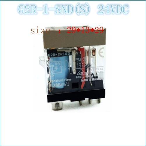G2R-1-SND(S) DC24V 24VDC 10A OMRON relay one open one closed 5 needle electronic component solid state relays