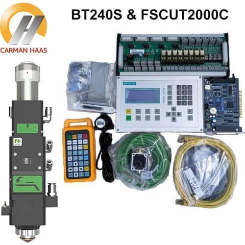 Raytools BT240S 4KW Laser Cutting Head+BCS100 Torch Height Controller Cypcut Control System+FSCUT2000 Cutting Control System
