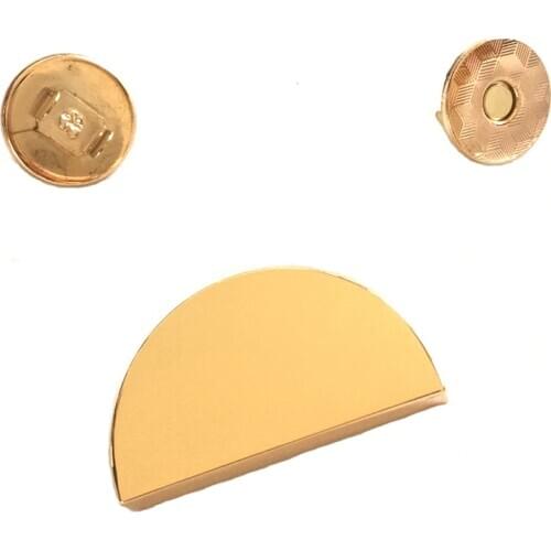 High Magnetic Snap Fasteners Moon Clasps Buttons For Crafts Handbag Purse Wallet Bags Clothes10mm 14mm 18mm