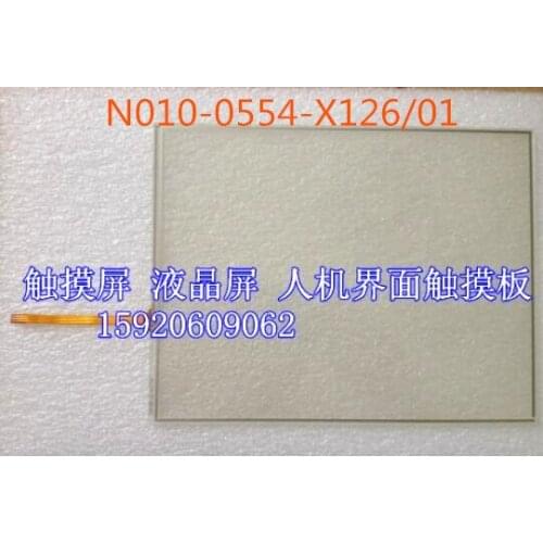 NEW N010-0554-X126/01 N010-0554-X126-101TWA N010-0554-X126-101TWB HMI PLC touch screen panel membrane touchscreen