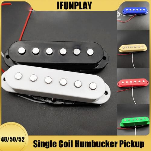 Multi Color Guitar Pickup Single Coil Humbucker Pickups Neck Middle Bridge Set for ST Electric Guitar Pickguard Pickup