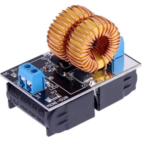 Promotion! 5V-12V Low Voltage ZVS Induction Heating Power Supply Module + Heater Coil DT