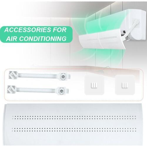 Anti Direct Blowing Retractable Air Conditioner Shield Cold Air Conditioner Wind Deflector Baffle Guide Cover For Home Accessori