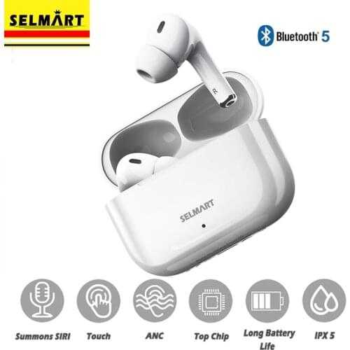 Selmart Spro 3Bluetooth Earphone Wireless Headphones HiFi Music Earbuds Sports Gaming Headset For IOS Android Phone