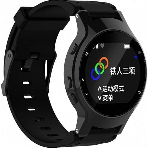 Silicone Replacement Wrist Watch Band + Case Cover For Garmin Forerunner 225 watchband with tool Outdoor Sport straps Bracelet