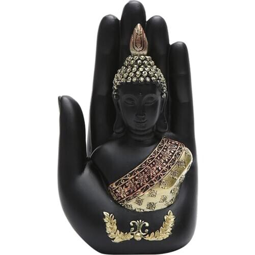 Buddha Statue Decoration Thailand Buddah Statute Home Decor Buddha Figurine Ornament Gift Maitreya Budda for Office Study