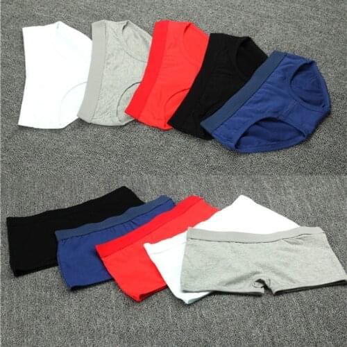 Ruoru Women Neutral Underwear Cotton Boxer Briefs Breathable Tran Les Lesbian Boxer Shorts Comfortable Underpant Solid Boyshort