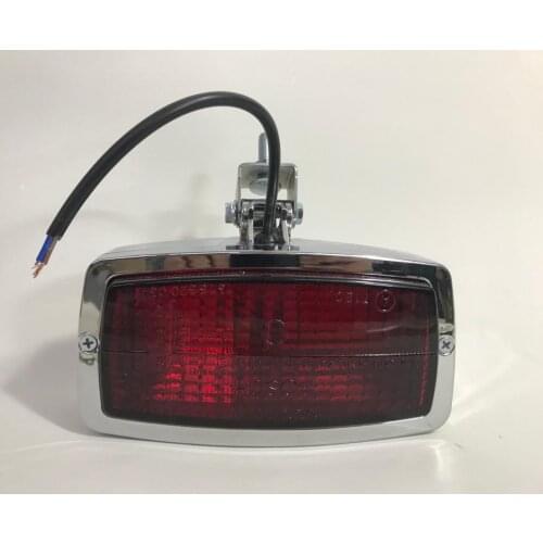Auxiliary taillight for car, rear fog light red color rectangle