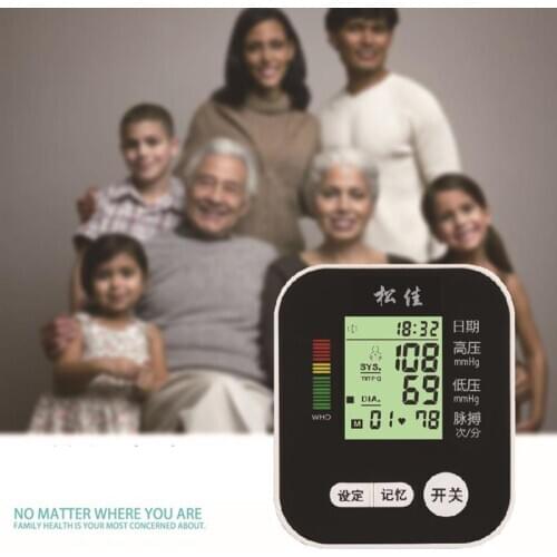 1Pc Measuring Blood Pressure Measuring Meter Blood Pressure Manometer Electronic for Home Old Blood Measuring