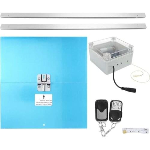 2 in 1 Light Sensitive Timing Control Chicken House Automatic Door Opener Farm Accessories Chicken Coop Case Door Opener