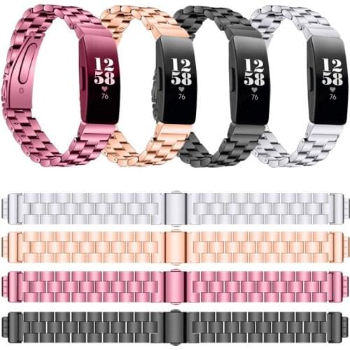 20pcs Fashion Stainless Steel Fitbit inspire Replacement Watch Band Wrist Strap for Fitbit Inspire HR Smart Accessories