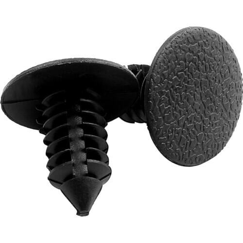 30pcs 9mm x 8mm Hole Plastic Car Fender Fir Tree Clips Rivets Retainer