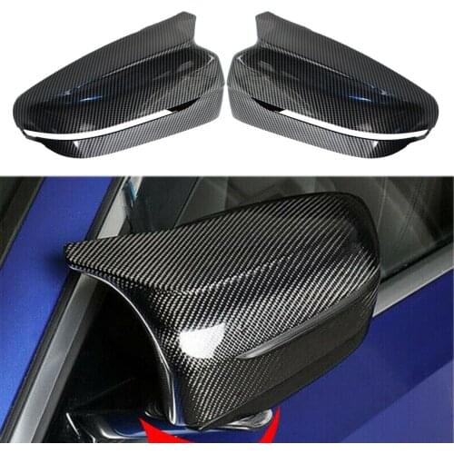 51168492898 2Pcs Side Wing Mirror Cover Cap Fit for BMW 3 5 6 7 8 Series G20 G21 G30 G31 G32 G11 G12 G14 2018 2019 51168492897