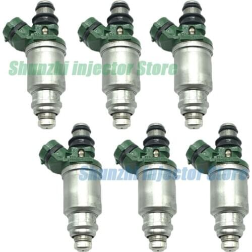6pcs Fuel Injector Nozzle For Toyota Solara Camry Celica MR2 RAV4 2.2L OEM:23250-74100 23209-74100 2325074100 2320974100