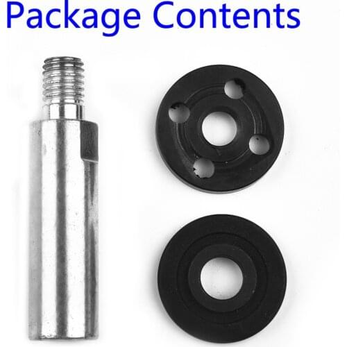 M10 Arbor Connector Adapter 14mm Shank Angle Grinder Lengthen Connecting Rod For Cutting Disc Saw Blade