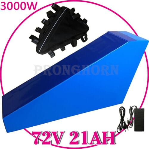 72V 18Ah Electric Bike Battery 72V 20Ah 18Ah 15Ah 13Ah Lithium Battery 72V 1500W 2000W 3000W Electric Scooter Battery+5A charger
