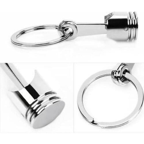 Car Piston-shaped Keychain Key Ring Keychain 3D Keychain Creative Accessories Auto Part Model Car Keyring Key Chain For Toyota
