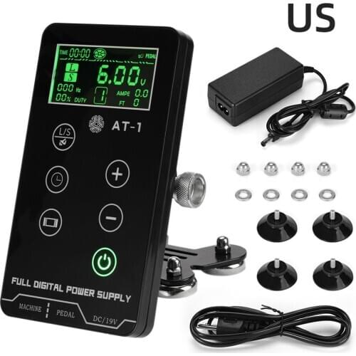 Adjustable Tattoo Power Supply Tatuagem For Tattoo Machines Permanent Make Up Supplies Power Supply LCD Touch Screen Zasilacz
