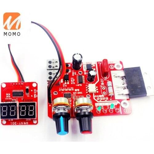 NY-D01 40A 100A Digital display Spot welding time and current controller panel timing Ammeter Spot Welders control Board