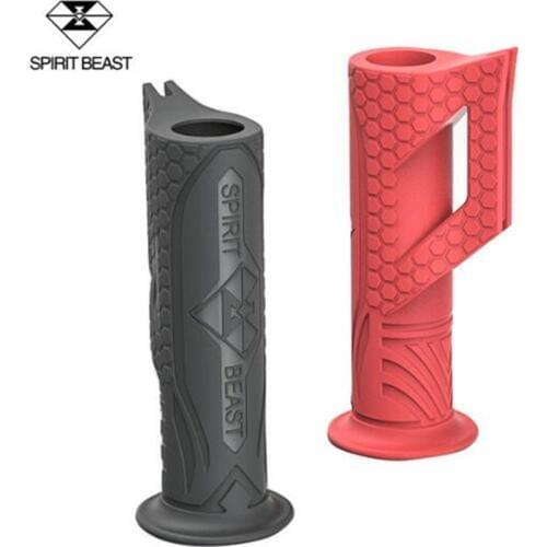SPIRIT BEAST Motorcycle Accessories Handle Set Anti-skid Universal Handle Cover Rubber Waterproof Moto Handle Glue Soft Grip