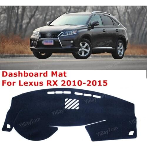For Lexus RX 2010-2015 AL10 RX270 RX350 RX450h 350 Anti-Slip Mat Sunshade Dashmat Protect Carpet Dashboard Cover Pad Accessories