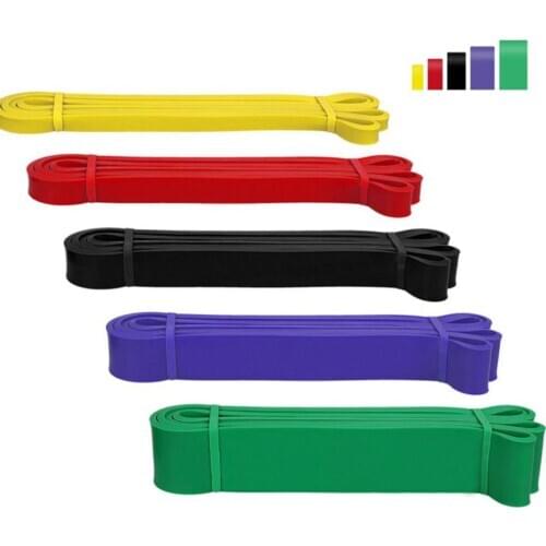 Fitness Rubber Bands Resistance Band Unisex 2080mm Yoga Elastic Bands Loop Expander for Exercise Sports Equipment
