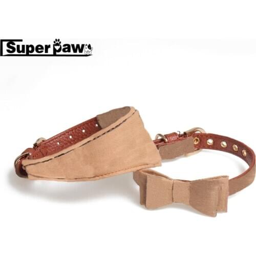 Fashion Pet Dog PU Leather Collar Leash Set for Small Medium Dogs French Bulldog Yorkie Corgi Outdoor Leading Accessories MGL03