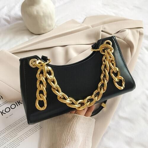 Fashion Women Pu Leather Handbags Shoulder Bags High Quality Ladies Chain Crossbody Bags for Women Designer Female Messenger Bag