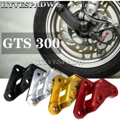 Motorcycle for Vespa GTS GTV 300 Hpe 2020 Caliper Adapter Code Brake Caliper 40mm Rotor Caliper Adapter Brackets
