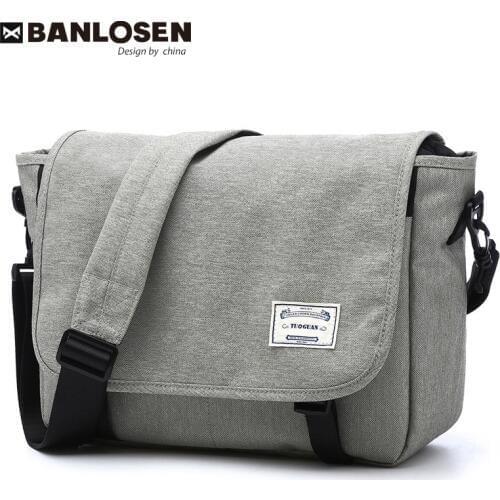 New 2019 Men Messenger Bags Mens Fashion Business Travel Shoulder Bags female Canvas Briefcase Men Crossbody Bag Unisex Handbag