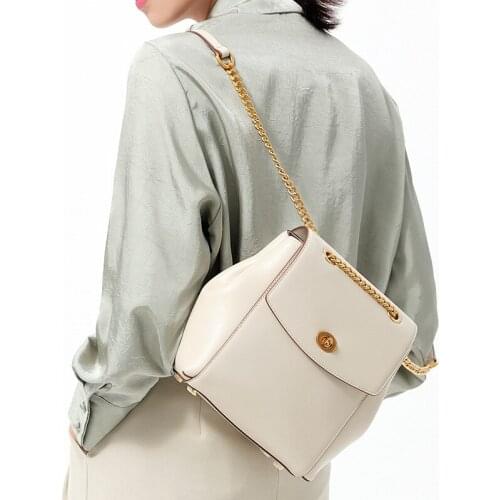 OUSSON Multi-Function Large Capacity Backpack Women Backpack Leather Backpacks One Shoulder Bags Brand Name Bag Preppy Style Bag