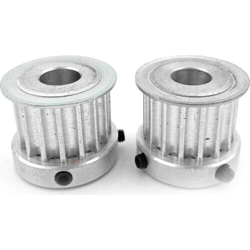 16 Teeth Pulley for Skateboard N63 Motor 10mm Shaft 16T Pulley Replacement for Electric Skateboard Fits HTD-5M Belt,2Pcs