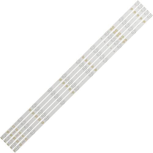 5pcs LED Strip 10leds LB43015 V0_03 for LG 43LH500T L42F220B L42F3250B L42P60BD